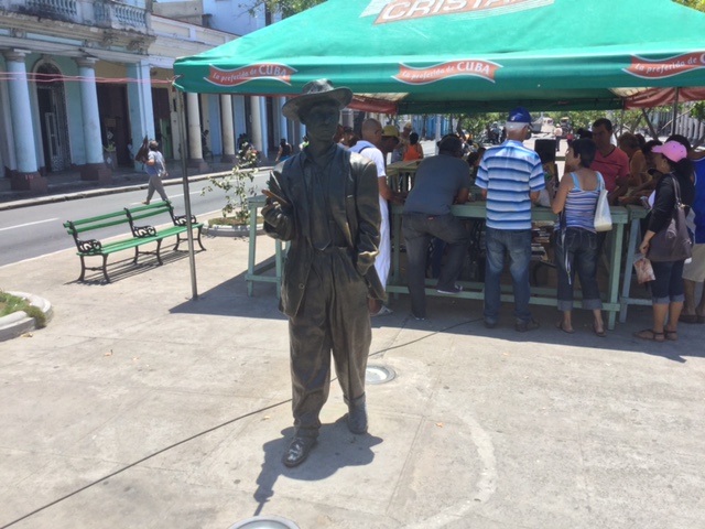 Statue of Benny Moré, Cuba's jazz legend